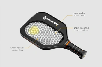 Discover arm-friendly paddles designed to dampen vibration and reduce elbow strain so you can play pain-free.