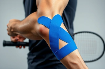Step-by-step taping methods to ease elbow pain and keep you on the court.