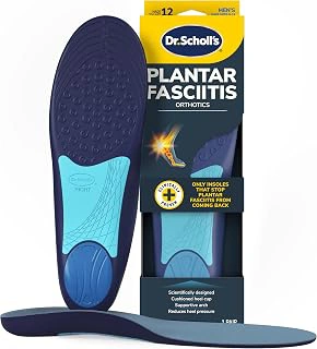 Dr. Scholl’s Plantar Fasciitis Relief Orthotic Insoles with Arch Support
