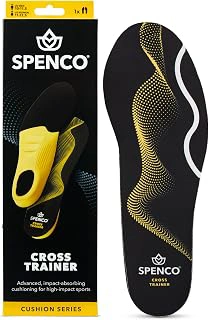 Spenco Polysorb Cross Trainer Full-Foot Insoles with Cushioning & Odor Control