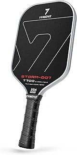YVmove Raw Carbon Fiber Pickleball Paddle