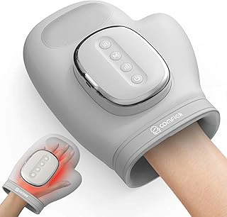 COMFIER Cordless Electric Hand Massager with Heat & Compression for Arthritis