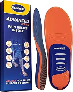 Dr. Scholl’s Advanced Pain Relief Heavy Duty Orthotics for Plantar Fasciitis & Arch Support