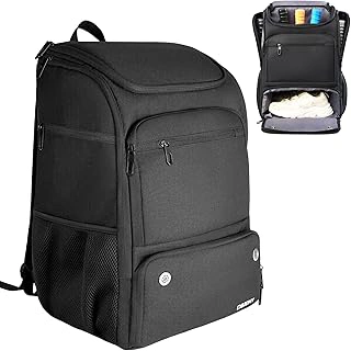 Pickleball Bag Backpack with Shoe Compartment, Fence Hook, and 4+ Paddle Capacity