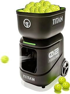 Titan ACE Pickleball Machine with 110-Ball Capacity & App Control