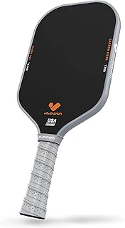 JOJOLEMON Raw Carbon Fiber 16mm Polymer Honeycomb Core Hybrid Pickleball Paddles
