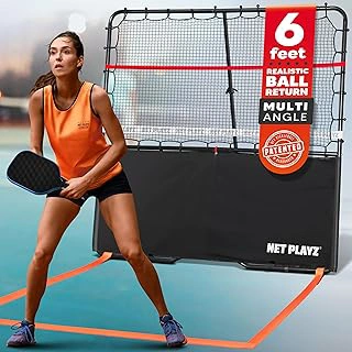 Pickleball Rebounder Training Aid with Adjustable Angles and Easy Setup