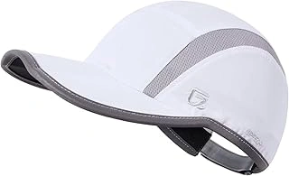 GADIEMKENSD Reflective Folding Outdoor Sport Hat with UPF 50+ Sun Protection