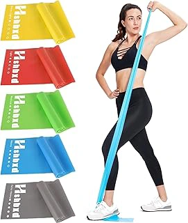 Latex Free Resistance Bands for Exercise and Physical Therapy