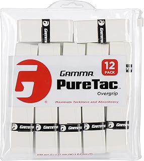 GAMMA Sports PureTac Extra Tacky Moisture Absorbent Tennis Overgrip