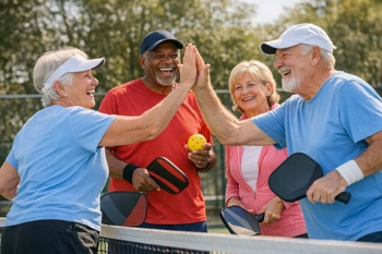 Discover why pickleball does more for your mind than your body ever could.