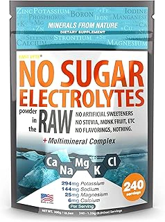 FAST LYTE No Sugar Electrolytes Powder in the Raw, Keto, Non-GMO & Vegan